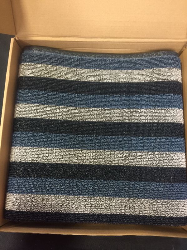 Photo 1 of AIRBOB HEAVY DUTY DOORMAT 36" NAVY/BLUE/SILVER