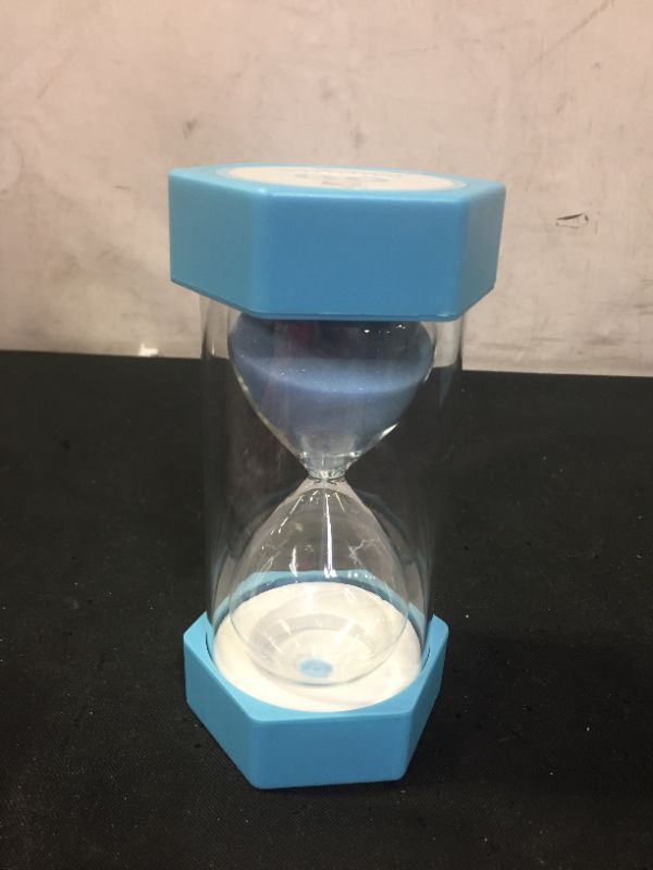 Photo 1 of MISC 7" HOUR GLASS (CLEAR,BLUE)