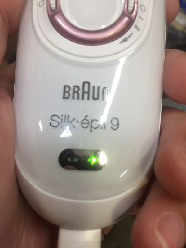 Photo 3 of Braun Epilator Silk-épil 9 9-720, Hair Removal for Women, Wet & Dry, Womens Shaver & Trimmer, Cordless, Rechargeable
