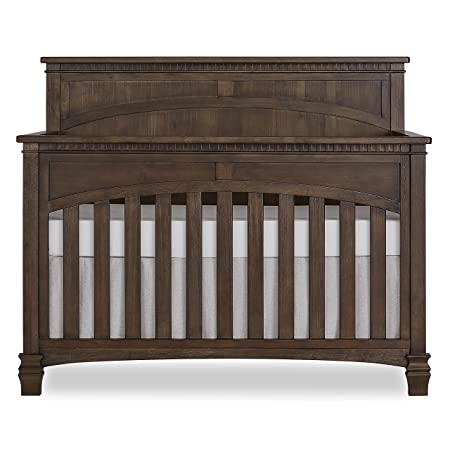 Photo 1 of Evolur Santa Fe 5 in 1 Convertible Crib ,greenguard Gold in Antique Brown
USED.