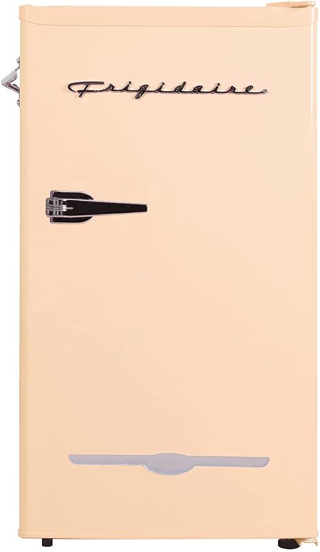 Photo 1 of Frigidaire EFR376-CORAL Retro Bar Fridge Refrigerator with Side Bottle Opener, 3.2 cu. Ft, Coral
