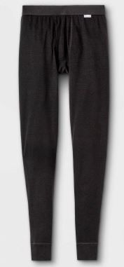 Photo 2 of Men's Premium Thermal Pants - Goodfellow & Co™ Black XL
SET, SHIRT AND BOTTOMS

