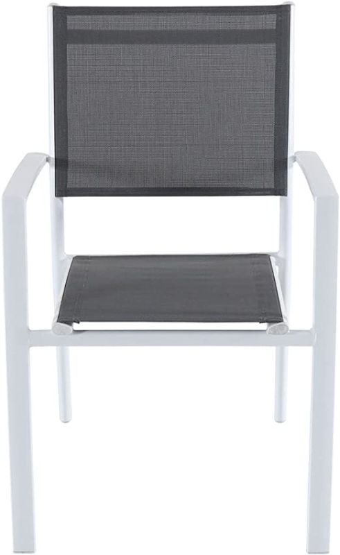 Photo 1 of 4 PIECE HANOVER  ALUMINUM PATIO Stackable Sling Chairs | Modern, Comfortable, and Weather-Resistant |