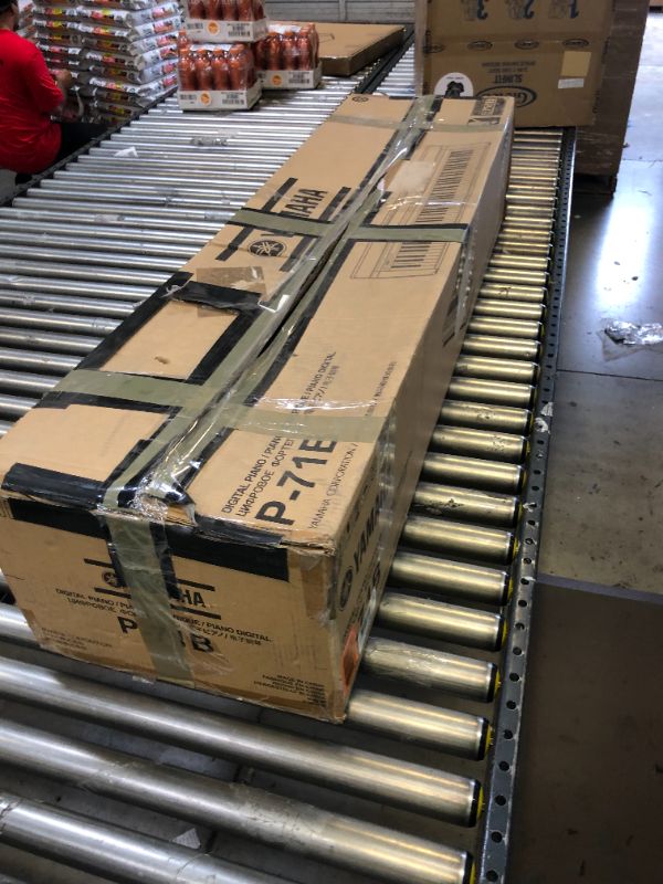 Photo 1 of YAMAHA P71 88-Key Weighted Action Digital Piano with Sustain Pedal and Power Supply