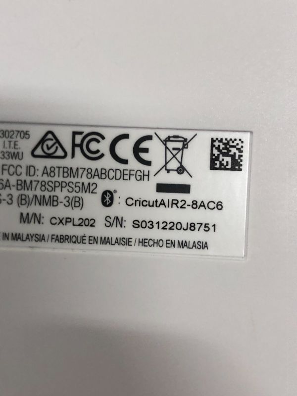 Photo 1 of Cricut Explore Air 2 - A DIY Cutting Machine for all Crafts, Create Customized Cards, Home Decor & More, Bluetooth Connectivity, Compatible with iOS, Android, Windows & Mac, Mint
