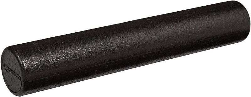 Photo 1 of Amazon Basics High-Density Round Foam Roller for Exercise, Massage, Muscle Recovery , 36"