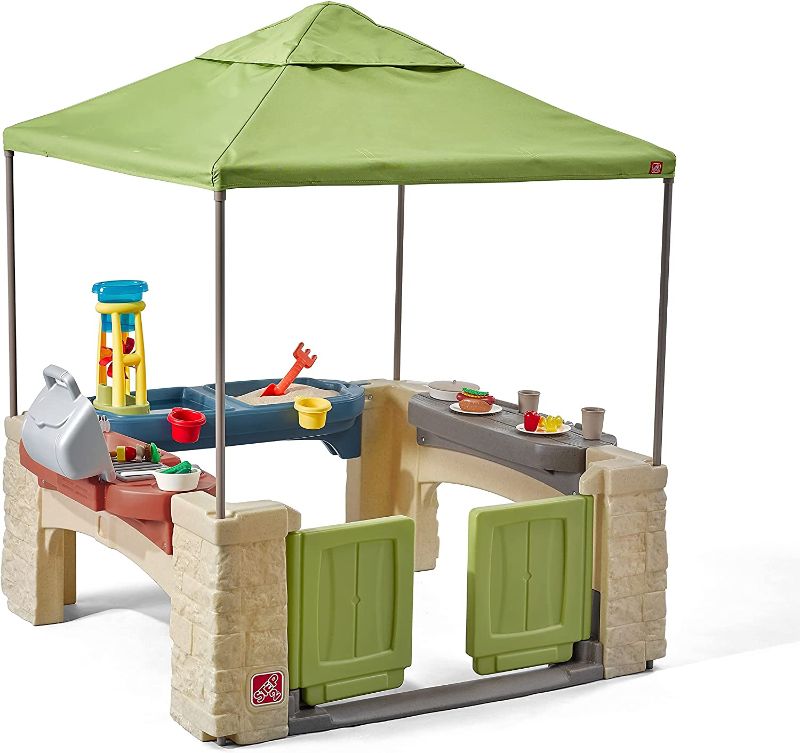 Photo 1 of Step2 All Around Playtime Patio with Canopy Playhouse, Model:874100
