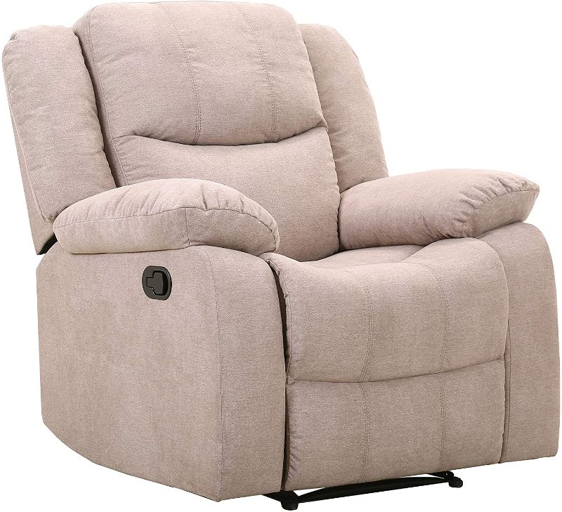 Photo 1 of Amazon Brand – Ravenna Home Recliner Chair, 37"W, Beige
