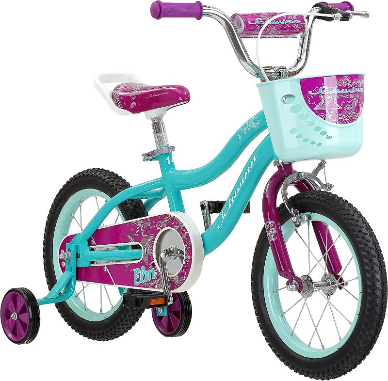 Photo 1 of Schwinn Koen & Elm Toddler and Kids Bike, 12-18-Inch Wheels, Training Wheels Included, Boys and Girls Ages 2-9 Years Old
