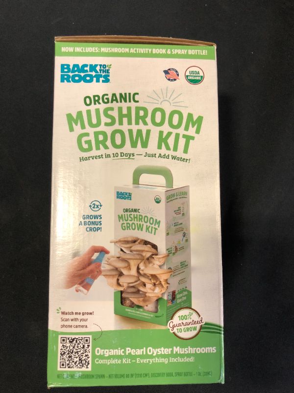 Photo 1 of Back to the Roots Organic Mushroom Farm Kit
