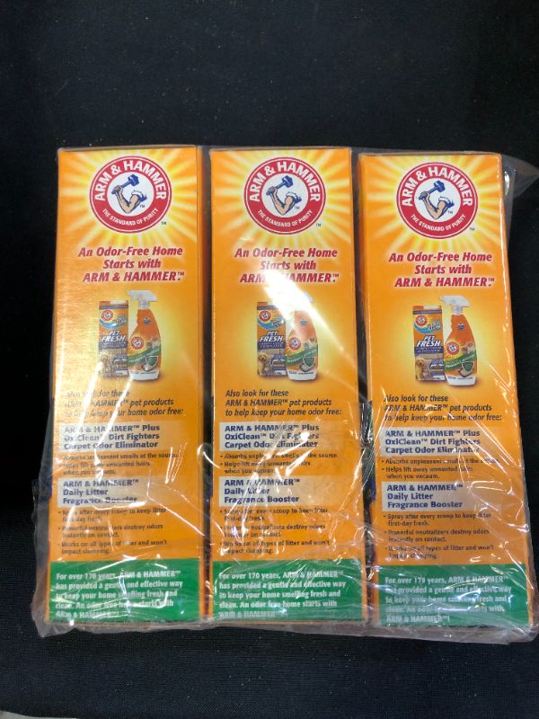 Photo 2 of Arm & Hammer® Powdered Cat Litter Deodorizer (PACK OF 3)
