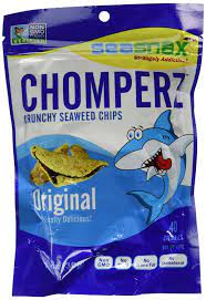 Photo 1 of chomperz crunchy seaweed chips 8 PACK