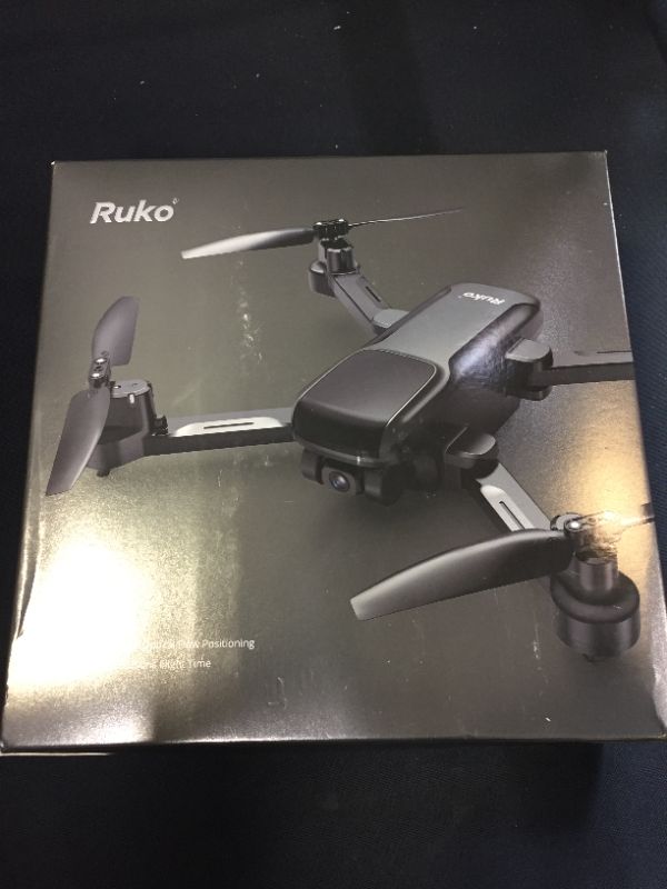 Photo 3 of Ruko U11Pro Drones with Camera for Adults 4k, 2 Batteries 50-Min Max Flight Time GPS Foldable Beginner RC Quadcopter UAV Upgraded Scale 5 Wind Resistance with Brushless Motor Advanced Auto Return (SCRATCHES ON ITEM)
