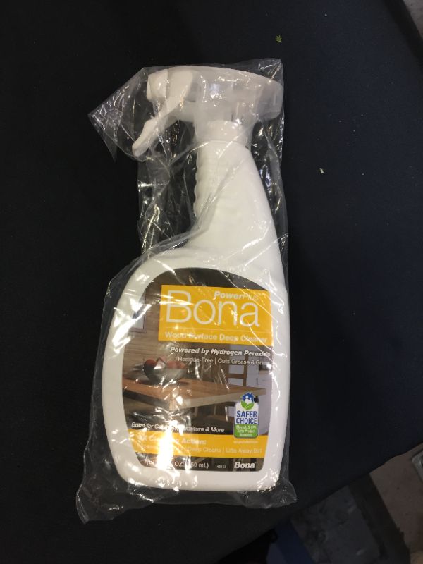 Photo 2 of Bona PowerPlus Wood Surface Deep Cleaner Spray, Unscented, 22 Fl Oz
