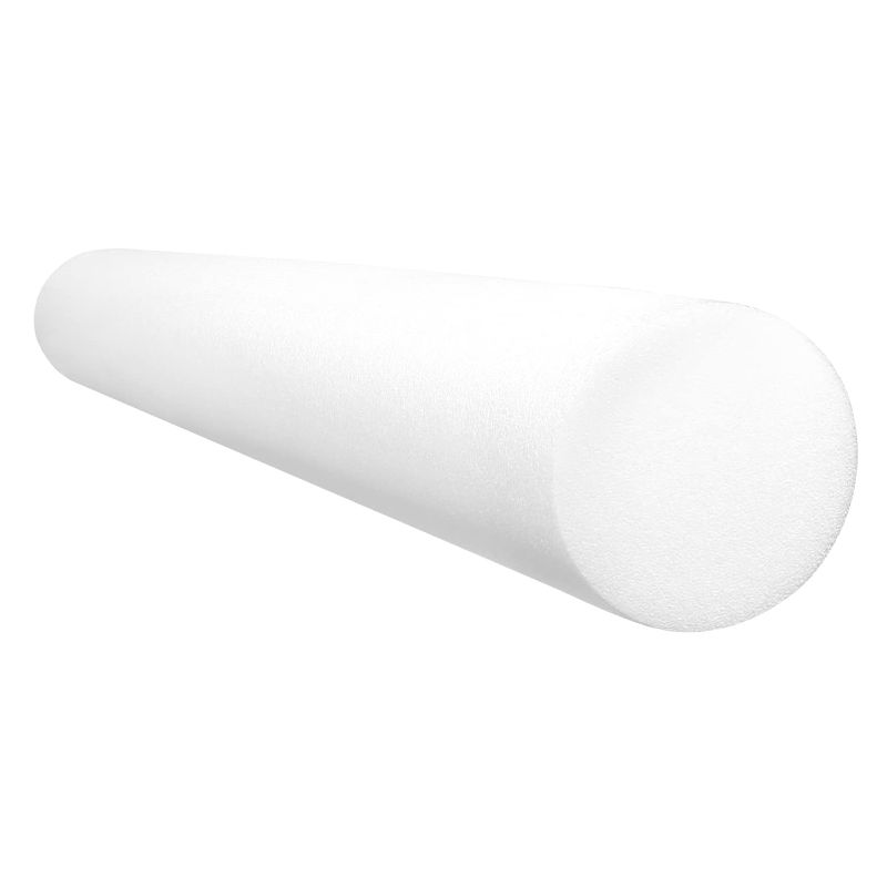 Photo 1 of Cando 3 x 36 inch Round Foam Roller, White