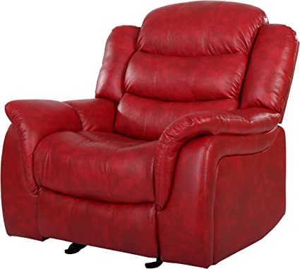 Photo 1 of Christopher Knight Home Hawthorne Glider Recliner, Oxblood Red

