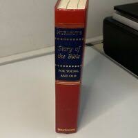 Photo 1 of 1967 Hurlbuts Story Of The Bible For Young And Old Zondervan Hardcover Book Ill.
