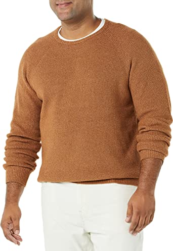 Photo 1 of Amazon Essentials Men's Long-Sleeve Soft Touch Crewneck Sweater
XL