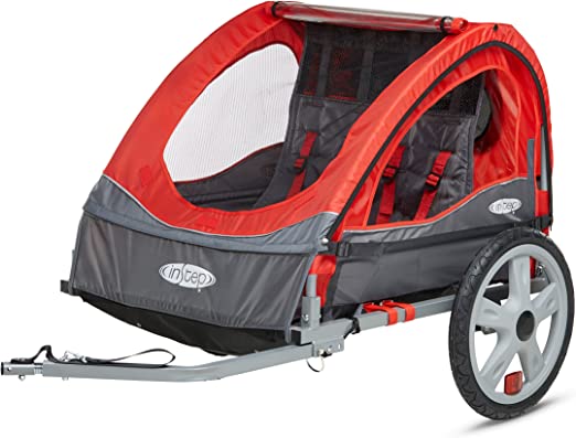 Photo 1 of Instep Bike Trailer for Toddlers, Kids, Single, 2-In-1 Canopy Carrier, Multiple Colors
