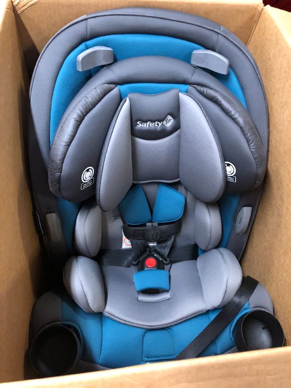 Photo 3 of Safety 1st Grow and Go 3-in-1 Convertible Car Seat, Blue Coral