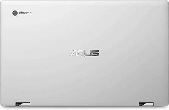 Photo 2 of ASUS Chromebook Flip C434 2-In-1 Laptop- 14" Full HD 4-Way NanoEdge Touchscreen, Intel Core M3-8100Y Processor, 8GB RAM, 64GB eMMC Storage, Backlit KB, Chrome OS- C434TA-DS384T Silver
