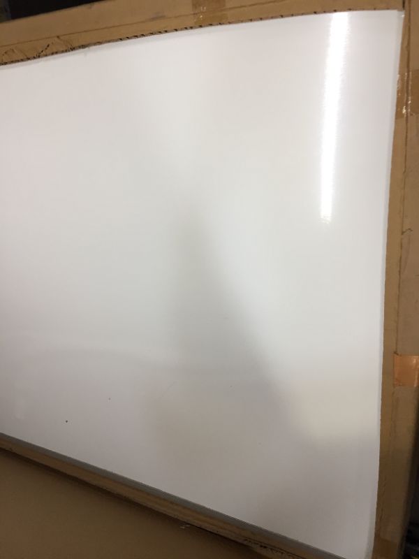 Photo 1 of Whiteboard with Stand 48" x 32" Magnetic Dry Erase Board Rolling Large Mobile Whiteboard Office Classroom White Board on Wheels
