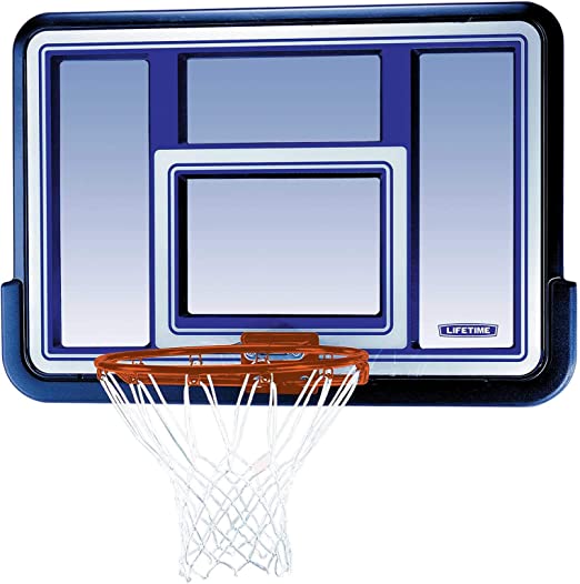 Photo 2 of Lifetime 73650 44 Inch Shatterproof Backboard and Rim Combo Kit
