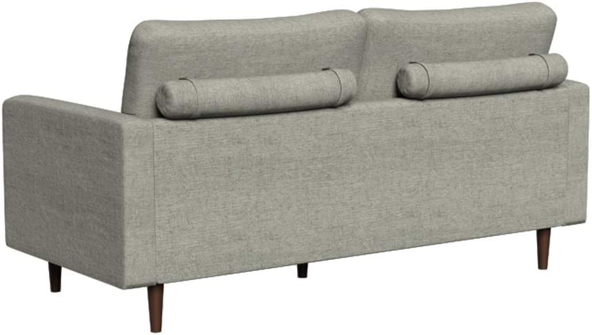 Photo 2 of Amazon Brand – Rivet Cove Mid-Century Modern Tufted Apartment Sofa, 72"W, Light Grey
