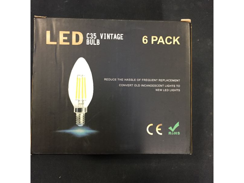 Photo 1 of 6 pack of led light bulbs 