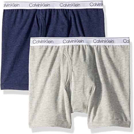 Photo 1 of Calvin Klein Kids Boy's 2-Pack Modern Cotton Boxer (Little Kids/Big Kids)
size xl