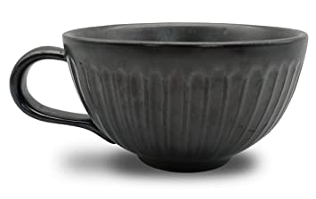 Photo 1 of Bicrops Ceramic Retro Shaving Bowl, Wide Mouth, Large Capacity Shaving Cup, Easier To Lather (Black)
