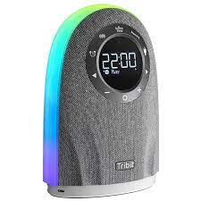 Photo 1 of tribit home Bluetooth speaker 25w powerful & premium sound with LCD time  display, RGB lights show 