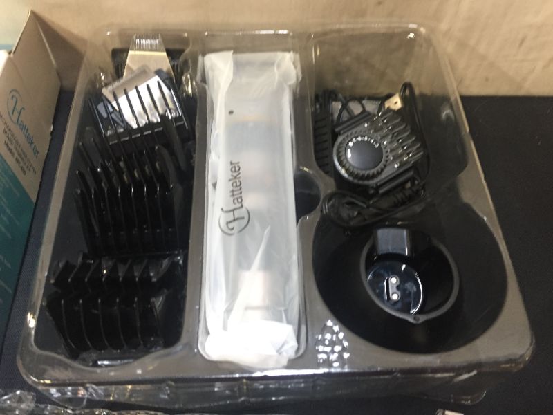 Photo 3 of Hatteker Rechargeable Hair Clipper  Beard Trimmer Kit Model RFC-690\