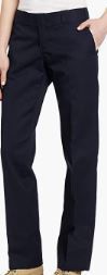 Photo 1 of Dickies Women's Original Work Pant with Wrinkle And Stain Resistance Size 2R , 774 