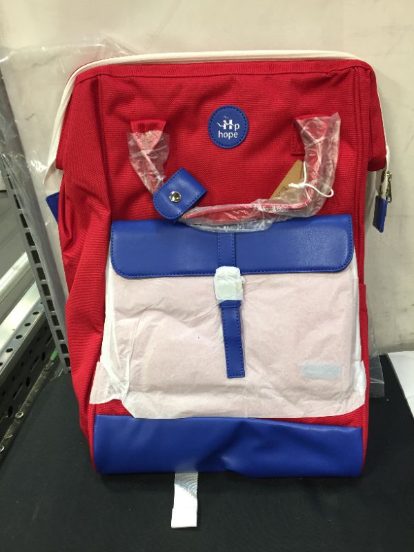 Photo 2 of 15.6 -17 Inch Women Laptop Backpack with Detachable Purse Water Resistant School Travel Bookbag Teacher Nurse Doctor Work Bag

