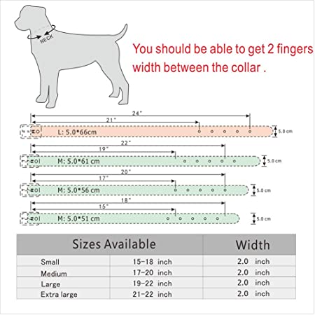 Photo 2 of 2" Wide Sharp Spiked Studded PU Leather Dog Collars Pitbull Bulldog Big Dog Collar Adjustable for Medium Large Dogs Boxer ( size: medium ) 

