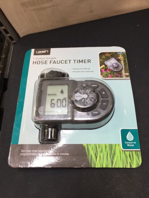 Photo 2 of 1-Outlet Hose Faucet Timer
