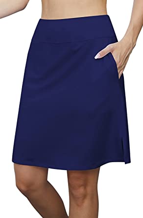 Photo 1 of Hount Women's 20" Knee Length Golf Skorts Skirts Tennis Skirt Long Athletic Casual Sports Skirt with 4 Pockets
SIZE XL