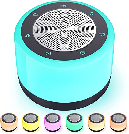 Photo 1 of White Noise Machine for Sleeping Baby Kids, Sound Machine with Night Light, 16 Sounds
