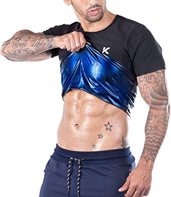 Photo 1 of Kewlioo Men's Sauna Suit Shirt - Heat Trapping Sweat Compression Vest, Shapewear Top, Gym Exercise Versatile Shaper Jacket
SIZE XL