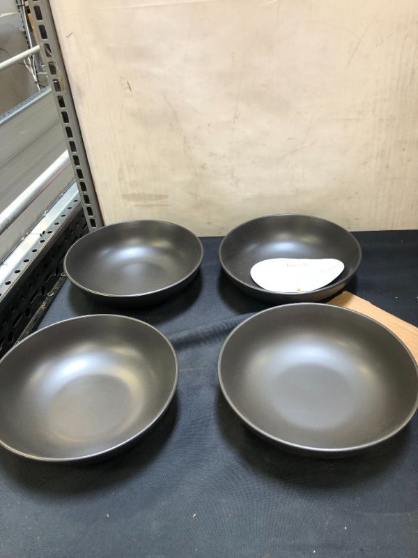 Photo 1 of 4 PC DARK BROWN  BOWLS 