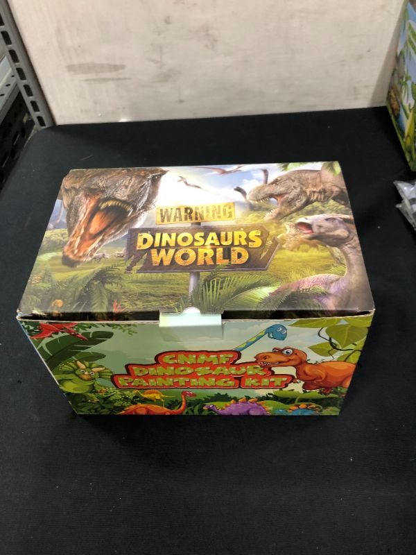 Photo 2 of 60Pcs Dinosaur Painting Kits for Kids DIY Arts Crafts and Supplies Set Painting Kit, Kids Educational Set Toys 4 5 6 7 8 Years Old Boys and Girls Party Toys
