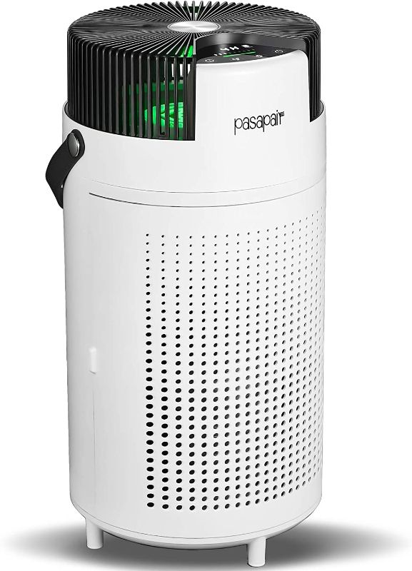 Photo 1 of Air Purifier for Home Large Room, pasapair H13 True HEPA Filter Air Purifiers Cleaner Up to 379 Sqft with 3 Fan Speed, 4 Timer Settings, Auto & Sleep Mode (ivory)