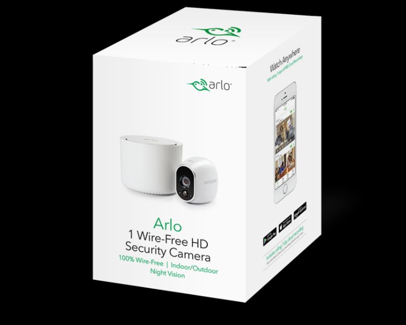 Photo 1 of Arlo Wire-Free Security System with 1 HD Camera (VMS3130W100NAS)