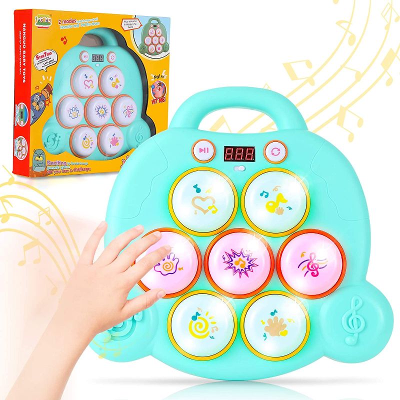 Photo 1 of SMALL FISH Musical Pounding Toy for Toddlers and Kids, Mini Drum Toy for Hand-Eye Coordination and Fine Motor Skills, Interactive Educational Learning Tool for Boys and Girls Age 3 Years and Above
