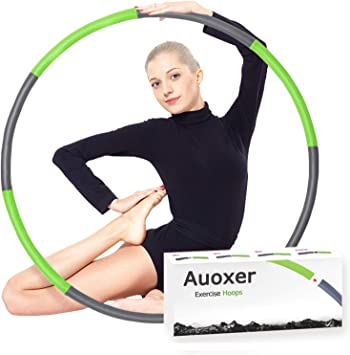 Photo 1 of Auoxer Fitness Exercise Weighted hoops, Lose Weight Fast by Fun Way to Workout, Fat Burning Healthy Model Sports Life, Detachable and Size Adjustable Design
