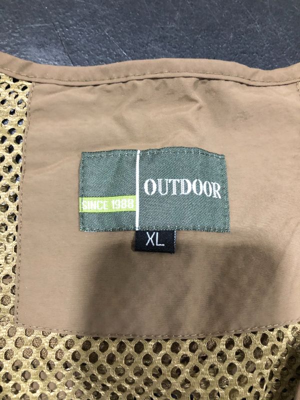 Photo 2 of Outdoor Brown Vest, XL