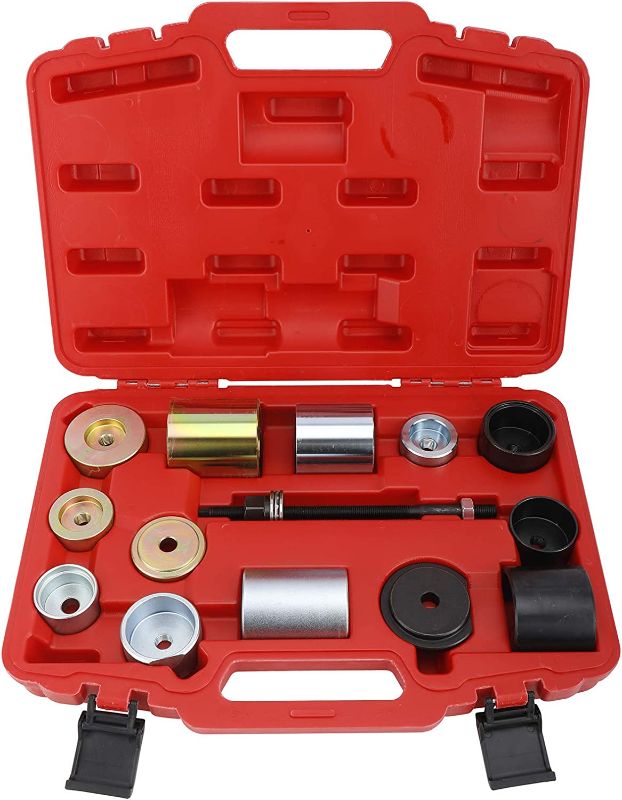 Photo 1 of BTSHUB Silent Bearing Puller Kit Dent Puller Set, Differential Rear Axle Bush Tools Mount Bushing Kit for BMW E36/46, E38/39, E60/61, E31,E90/91