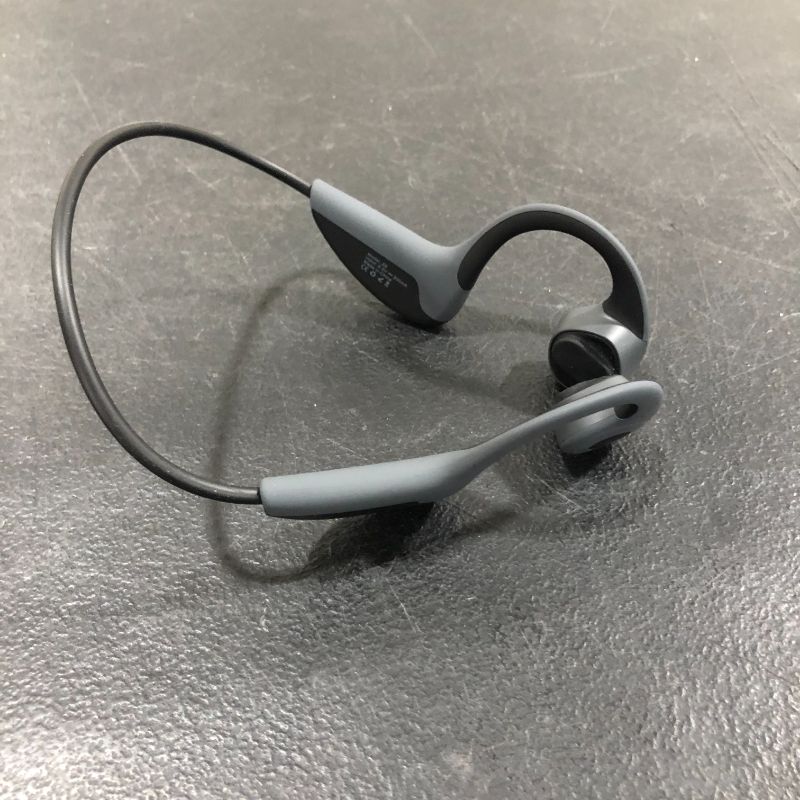 Photo 2 of Bone Conduction Headphones, LonFine 2022 Upgraded Open Ear Headphones Bluetooth 5.0, IPX5 Waterproof Sport Bone Conduction Headphones Bluetooth with Mic