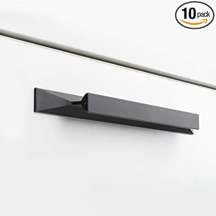 Photo 1 of 12 pack Black Matte Cabinet Hardware Drawer Pulls